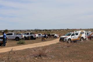 OTJIWARONGO, 18 January 2025 - A meeting that discussed illegal farming and grazing on municipality land was held at Otjiwarongo on Saturday. (Photo by: Mulisa Simiyasa) NAMPA