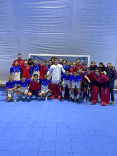 AMSTERDAM, 22 January 2025 - Namibia's senior men's hockey team pictured in the Netherlands while preparing for the FIH Indoor Hockey World Cup. (Photo: Contributed)