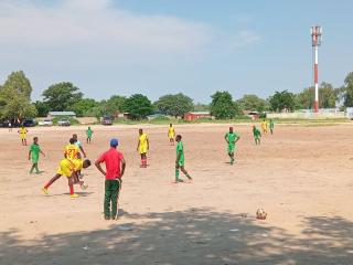 SHANKARA, 26 JANUARY 2024 - With three rounds wrapped up, football action in the Kavango East Football League has been fierce, with Kangcuva taking an early lead at the league's top. (Photo: Contribuited) NAMPA.