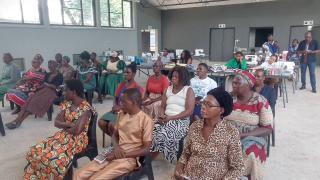 KATIMA MULILO, 05 February 2025 – Participants at the textile and fashion design training workshop in the Zambezi Region. (Photo by: Michael Mutonga Liswaniso) NAMPA