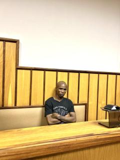 WINDHOEK, 10 March 2025 - Rodney Hoxobeb pictured in the Windhoek High Court. (Photo by: Eba Kandovazu) NAMPA