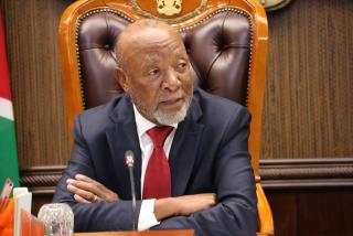 WINDHOEK, 18 March 2025 - President Nangolo Mbumba pictured during his last Cabinet meeting with the outgoing 7th Cabinet in Windhoek. (Photo by: Linea Dishena) NAMPA 