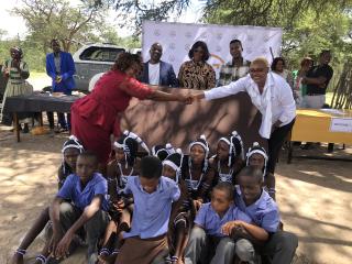 NKURENKURU, 19 March 2025 - NASRIA has donated 44 mattresses to Mburu-uru Primary School in the Kavango West Region.
(Photo by: Lylie Joel) NAMPA