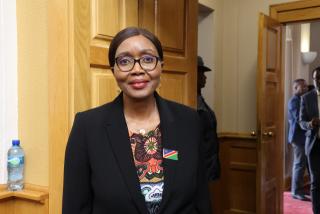 WINDHOEK, 20 March 2025 - Speaker of the eighth National Assembly, Saara Kuugongelwa-Amadhila. (Photo by: Eba Kandovazu) NAMPA