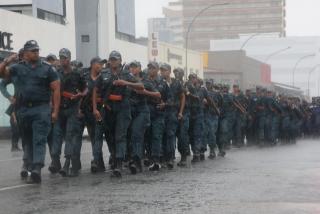 WINDHOEK, 20 March 2025 - The Namibian Defence Force (NDF) held a street military procession in Windhoek on Thursday, displaying its strength and capacity ahead of the transition of power from outgoing President Nangolo Mbumba to President-elect Netumbo Nandi-Ndaitwah. (Photo by: Linea Dishena) NAMPA