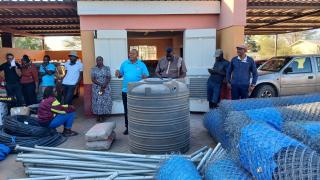 GOBABIS, 30 April 2025 - The Omaheke Regional Council donates goods worth N.dollars 230 948.72 to the community of Gobabis ( Photo: Contributed) NAMPA 