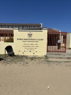 RUNDU, 06 May 2025 - The Rundu Magistrate’s Court. (Photo by: Sawi Hausiku) NAMPA 