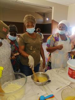 MARIENTAL, 07 May 2025 - The Taradi! Hana Xabadi organisation conducted a workshop at Mariental, equipping 29 unemployed women from their community with the skills to produce ‘Namaseep’, a handmade soap. (Photo: Contributed) 