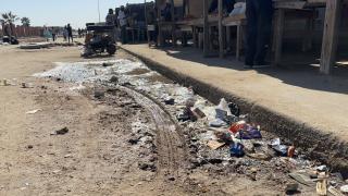 WALVIS BAY, 07 MAY 2025 - Piles of rubbish on the streets in Walvis Bay. (Photo by: Isabel Bento) NAMPA