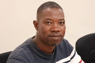 OTJIWARONGO, 08 May 2025 - The Popular Democratic Movement (PDM) candidate in the upcoming by-election of the Otjiwarongo Constituency, Ernst Muraranganda. (Photo by: Mulisa Simiyasa) NAMPA