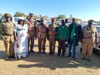 OKAHANDJA, 11 May 2025 - Some of the mourners pictured during the funeral of Senior Councillor of the Ovambnderu Traditional Authority, Gerson Kunomundu Katjirua in Okahandja on Sunday. (Photo: Zebaldt Ngaruka) NAMPA 