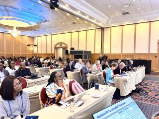 WINDHOEK, 13 MAY - Delegates at the 19th in conference on HIV treatment, pathogenesis and prevention research in resource-limited settings, in Windhoek. (Photo by Eba Kandovazu). NAMPA