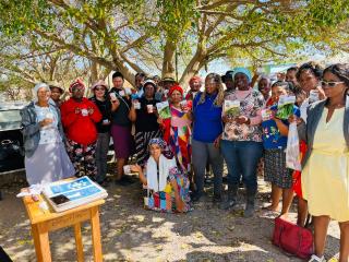 MARIENTAL, 14 May 2025 - The Taradi! Hana Xabadi backyard gardening organisation in Mariental formed in 2022. (Photo: Contributed) 