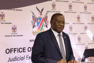 WINDHOEK, 03 June 2025 - Chief Justice of Uganda Alfonse Chigamoy Owiny-Dollo (Photo: Andreas Thomas) NAMPA