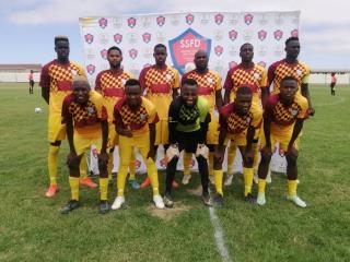 WALVIS BAY, 11 April 2024 - Eleven Arrows are on the verge of returning to the Namibia Premier League, but Blue Birds are standing in their way. (Photo: Contributed)