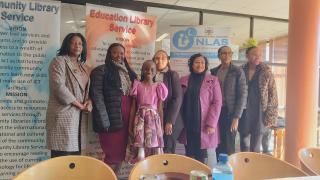 WINDHOEK, 12 June 2025 - Teachers and learners at the national library for the world book and copyright day (Photo: Filemon Haininga) NAMPA 