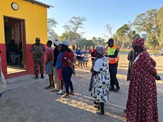 SESFONTEIN, 17 June 2025 - The by-election in the Sesfontein Constituency was underway early on Tuesday. (Photo by: Uakutura Kambaekua) NAMPA