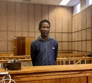 WINDHOEK, 17 June 2025 - Rape suspect Jonas Murao pictured in the Windhoek High Court. (Photo by: Eba Kandovazu) NAMPA