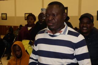 OTJIWARONGO, 18 June 2025 - Swapo Party candidate Paulus Nekundi is the new councilor of the Otjiwarongo Constituency, after he won the by-election on Tuesday.  (Photo by: Mulisa Simiyasa) NAMPA

