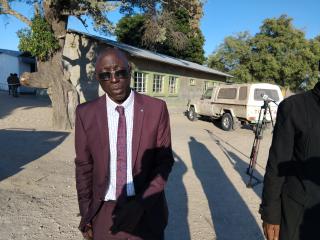 NAKABOLELWA, 17 June 2025 - Swapo’s candidate in the Kabbe South Constituency by-election, Raymond Kamwi Sezuni, has defeated Independent Patriots for Change (IPC) candidate, Sydney Sitali Shamwazi. (Photo by: Michael Mutonga Liswaniso) NAMPA