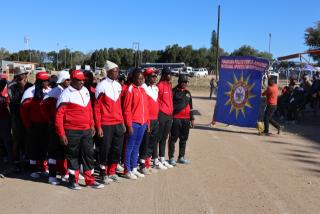 OTJIWARONGO, 28 June 2025 - Members of the Namibian Police Force (NamPol) at their 28th championship games at Otjiwarongo on Saturday afternoon. (Photo by: Mulisa Simiyasa) NAMPA 