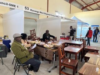NKURENKURU, 02 July 2025- The exhibitors showcasing their products at Nkurenkuru Expo.

(Photo: Lylie Joel)
NAMPA