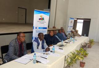 KATIMA MULILO, 07 July 2025 - The Electoral Commission of Namibia (ECN) on Monday held it stakeholder meeting with political parties and electorate in Katima Mulillo in preparation for the upcoming regional and local authority elections slated for November this year.

(Photo: Michael Mutonga Liswaniso) NAMPA
