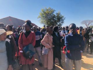 NKURENKURU, 08 July 2025 - Over 300 applicants have turned up for a written test for a cleaner position advertised at Karanawa Primary School in Kavango West on Tuesday.

(Photo:Lylie Joel)
NAMPA