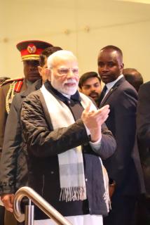 WINDHOEK, 09 July (NAMPA)- Prime Minister of India, Narendra Modi. (Photo by Eba Kandovazu). NAMPA