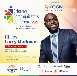 WINDHOEK, 11 July 2025 - Larry Madowo, CNN Correspondent. (Photo contributed) NAMPA