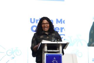 WINDHOEK, 11 July- Deputy Minister of urban rural development Evelyn !Nawases-Taeyele. (Photo contributed). NAMPA
