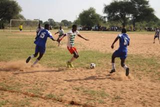 NKURENKURU, 07 MARCH 2025 - The Kavango West Football League has wrapped up its football activities for the 2024/2025 season, with Chief Sinentu emerging as the champion, while Supe Eleven and Wild Stars were unable to escape relegation and have been demoted to the regional third division. (Photo: Contributed) NAMPA.