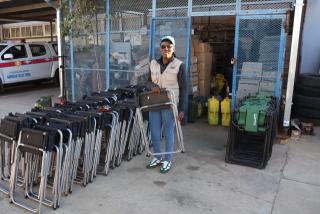 OTJIWARONGO, 03 August 2025 - The Otjozondjupa Regional Electoral Officer, Victoria Amutenya on Sunday deploying teams with the sensitive and non-sensitive materials for the supplementary registrations of voters. (Photo by: Mulisa Simiyasa) NAMPA