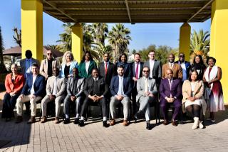 WINDHOEK, 05 AUGUST 2025 - Stakeholders at the launch of the EU funded Technical Assistance project titled: Support to the NTA in improving the TVET offer related to the Green Transition (Photo: Contributed) NAMPA 