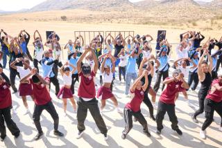 WINDHOEK, 13 AUGUST 2025 - Learners from various high schools celebrating International Youth Day with a dance at Havana High School in Katutura. (Photo: Contributed) NAMPA 