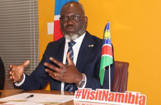 WINDHOEK, 18 August 2025 - Tourism Board (NTB) Chief Executive Officer Sebulon Chicalu. (Photo by: Chelva Wells) NAMPA