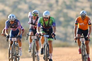 GROSS BARMEN, 23 August 2025 – Namibian cyclist Drikus Coetzee (in green) while in action during the 2025 Khomas100 African Gravel Championships a race which saw riders from across the continent competing for UCI points, over 157 kilometres from Windhoek to Gross Barmen Resort outside Okahandja. (Photo by: Hesron Kapanga) NAMPA
