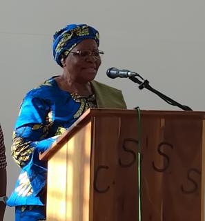 OMEGA 3, 27 August 2025 - President Netumbo Nandi-Ndaitwah has urged learners at Ndoro Memorial School to take their education seriously and study hard to contribute to the growth and prosperity of this country.
(Photo: Michael Mutonga Liswaniso) NAMPA
