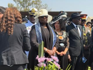 MARIENTAL, 03 September 2025(NAMPA) Visuals from the Mass Memorial held at the Mariental Sports Field on Wednesday, in honor of the 16 lives lost in the tragic crash near Mariental on 30 August 2025.
(Photo:Charmaine Boois) NAMPA 