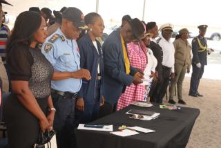 OSHAKATI, 04 September 2025 - The Ohangwena Region commemorate World Day Against Trafficking in Persons at Onekwaya West village in the Endola Constituency on Thursday. (Photo: Joseph Kaula MICT) Contributed

