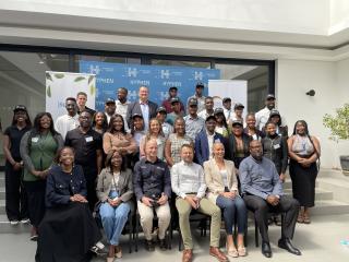 

WINDHOEK, 05 September 2025– Green Hydrogen Youth Ambassadors received their certificates  on Friday, marking a step toward youth involvement in Namibia’s green energy future. (Photo: Mathilde Kudumo ) NAMPA 
