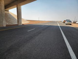 Windhoek, 08 September - The newly completed sections of Phase 2A and 2B of the Dr Hage G. Geingob Freeway, formerly known as the Windhoek–Hosea Kutako International Airport road. (Photo: Molly Weyulu). NAMPA