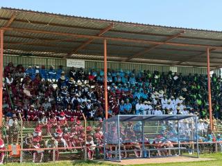 MARIENTAL, 08 September 2025 (NAMPA)-The official opening of the 7th edition of the Regional Council Wellness Sports Week kicked off on Monday at the Mariental Sports Stadium, with the Hardap Region as the host.
(Photo: Charmaine Boois) NAMPA