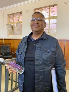 WINDHOEK, 09 SEP 2025 - Cedric Willemse (Photo: Eba Kandovazu ) NAMPA