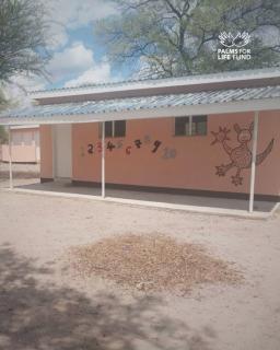 TSUMKWE, 08 JANUARY 2025 - Palm for Life funded two Early Childhood Development (ECD) centers, currently under construction in the Kunene and Zambezi regions to the amount of N.dollars 9 million, are reported to be nearing completion. (Photo: Contributed) NAMPA.
