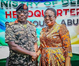 EPUKIRO, 17 September 2025 - Namibian Command and Staff College Commander Brigadier Benhard Erastus thanked  Nigeria's defence ministry (Photo: Contributed) NAMPA 