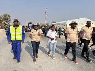 NKURENKURU, 17 September 2025- The ministry of Environment, Forestry and Tourism officially launched the national Clean-Up Campaign ahead of World Clean-Up Day on Wednesday in Nkurenkuru, Kavango West.

(Photo: Lylie Joel)
NAMPA