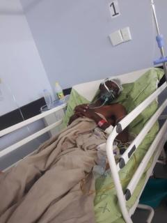 Swakopmund 09 September 2025 - Melvin Areseb who was reportedly assaulted by three police officers after responding to a domestic dispute involving him and his romantic partner in Spitzkoppe on 22 August. (Photo contributed) NAMPA