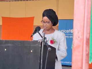 OPUWO, 17 September 2025 - United Nations Children's Fund (UNICEF), Officer in Charge - Chief Child Survival and Development, Dr Gloria Siseho. (Photo by: Uakutura kambaekua) NAMPA.