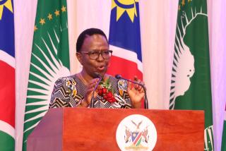 Windhoek, 16 October- AU Special Envoy on Women, Peace and Security, Liberata Mulamula. (Photo by Edward Tenete). NAMPA